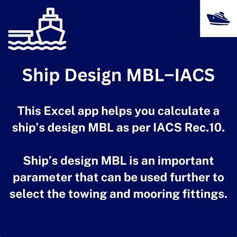 The ship. . Ship design mbl calculator
